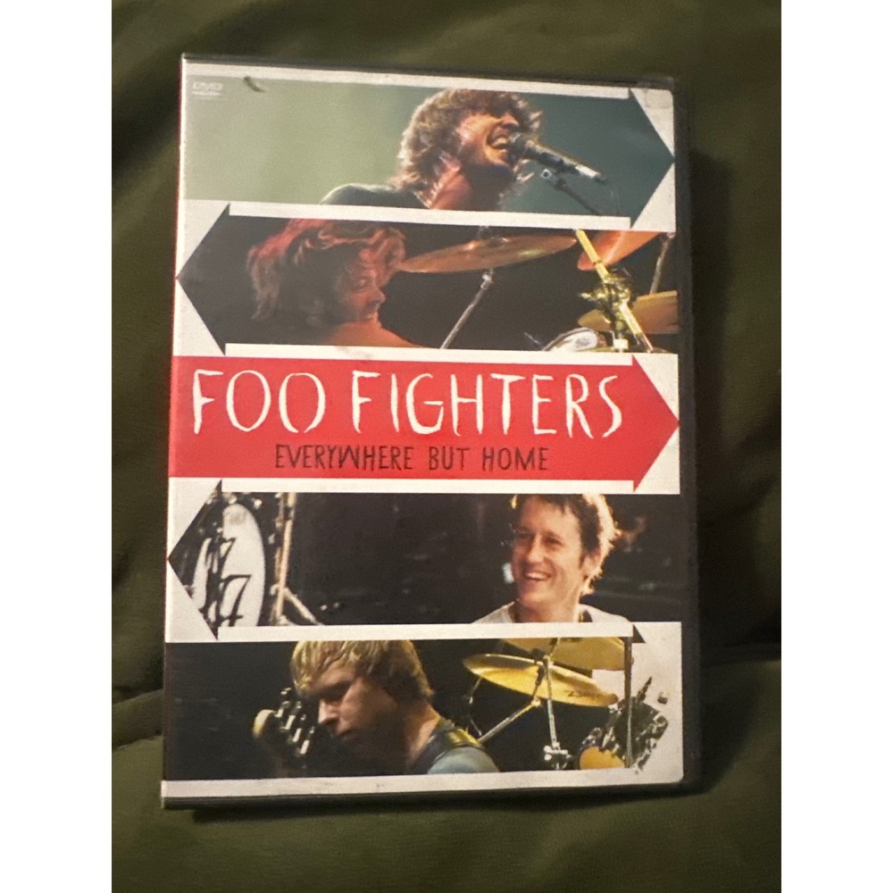 Foo Fighters Everywhere But Home DVD 2002/2003 One By One World Tour Live Music